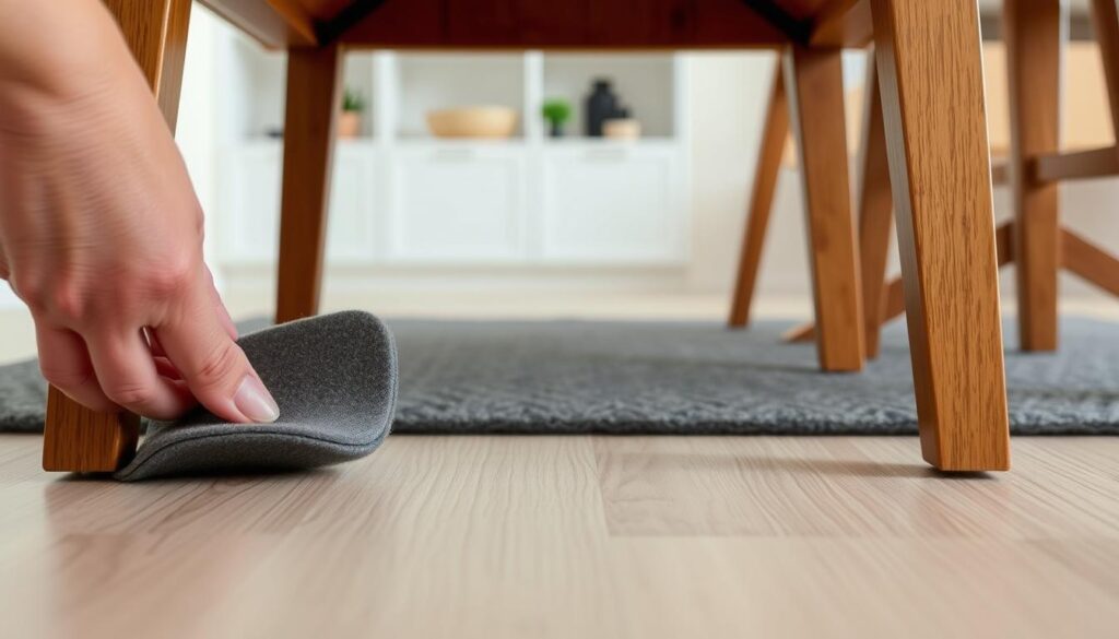 Filcowe podkładki pod meble jako sposób zapobiegania rysom na panelach Filcowe podkładki pod meble jako sposób zapobiegania rysom na panelach